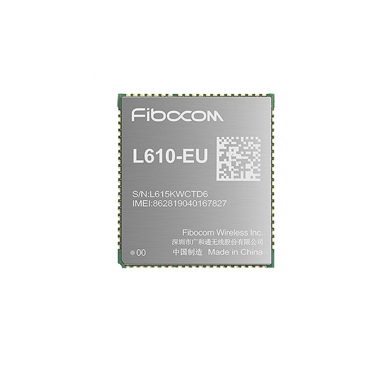 Fibocom L610-EU LTE Cat1 وحدة لأوروبا LTE GSM المزدوج وضع واي فاي مسح بلوتوث B1/B3/B7/B8/B20/B28 * 900/1800MHz