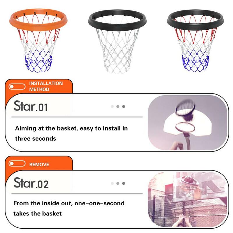 إطار شبكة كرة السلة المحمول للداخلية والخارجية ، قابل للإزالة ، المهنية ، الرياضية ، سهلة التركيب