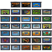 بطاقة وحدة التحكم في ألعاب الفيديو GBA ، سلسلة MMario و Donkeyy Kong ، 32 بت