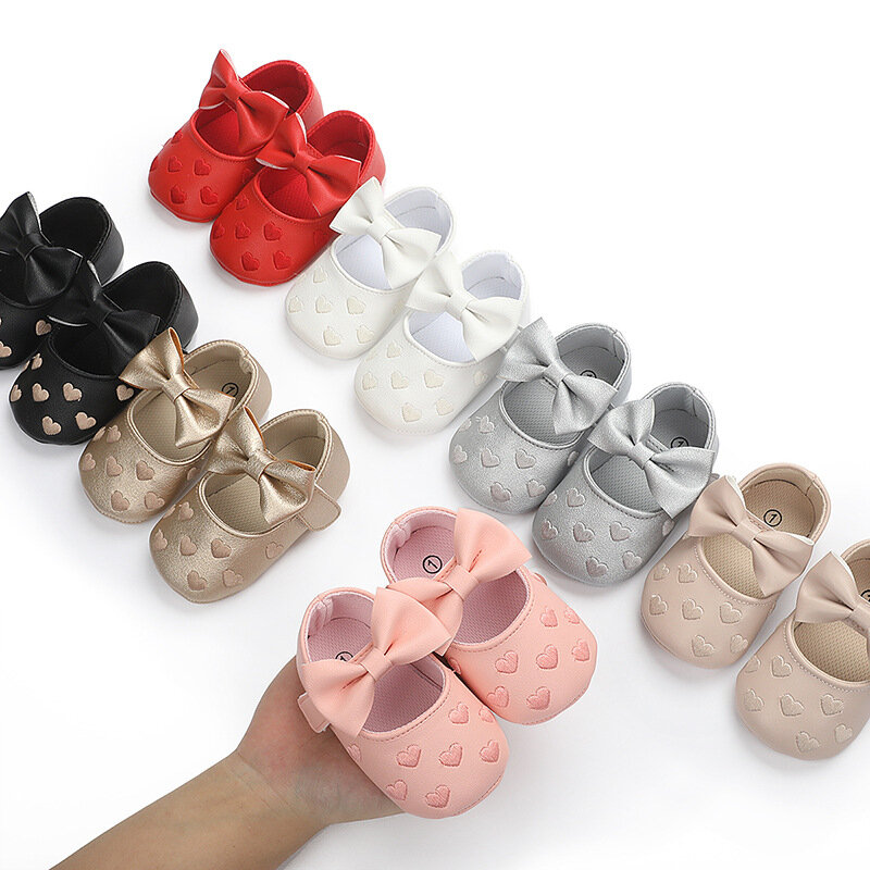 حذاء كلاسيكي من الجلد للأطفال حديثي الولادة ، حذاء للأطفال متعدد الألوان مشوا لأول مرة ، من 0-18 شهر