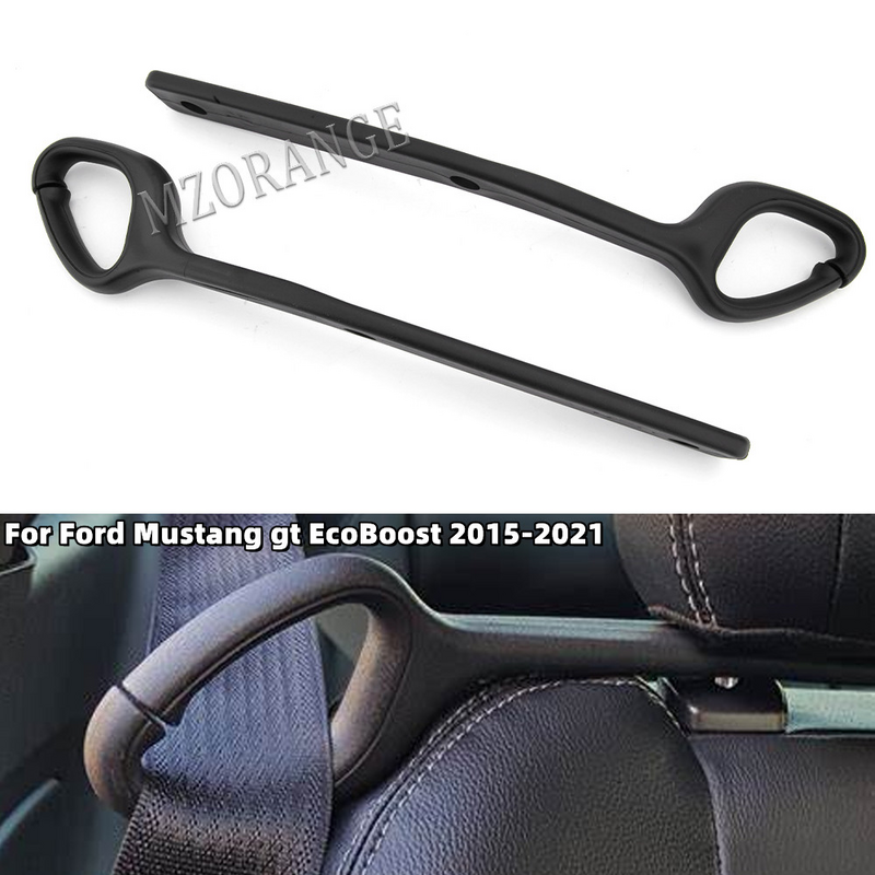 حزام الأمان الأمامي حامل لفورد موستانج GT EcoBoost ، تمديد دليل هوك ، اكسسوارات السيارات ، 2015-2021 ، 1 زوج