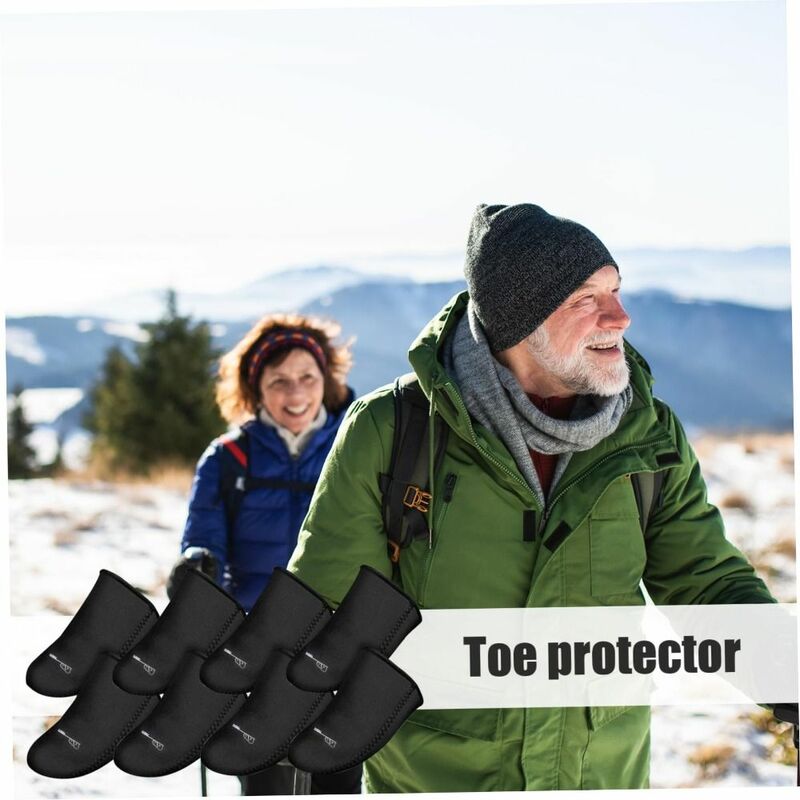 أغطية حرارية مرنة لأصابع القدم ، مدفئات القدمين ، حذاء النيوبرين ، التزلج ، الشتاء