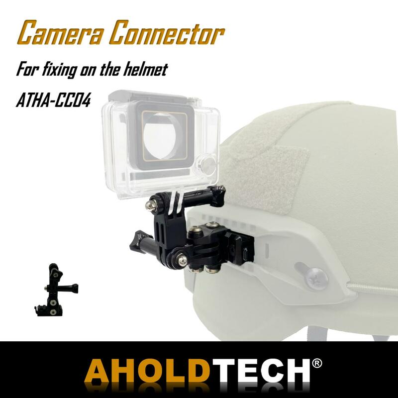 Aoldtech-إكسسوارات خوذة مضادة للرصاص ، حامل مصباح يدوي ، مشبك إضاءة ، حامل NVG ، موصل لكاميرات Gopro Hero
