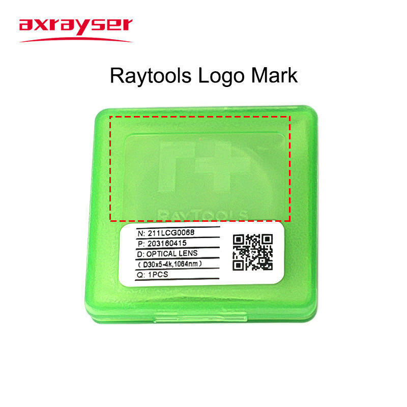 عدسة حماية أصلية من الليزر من raytool بأبعاد 27.9x4.1 و37x7 تُستخدم للحماية البصرية من السيليكا المنصهر لقطع غيار آلات قطع الألياف