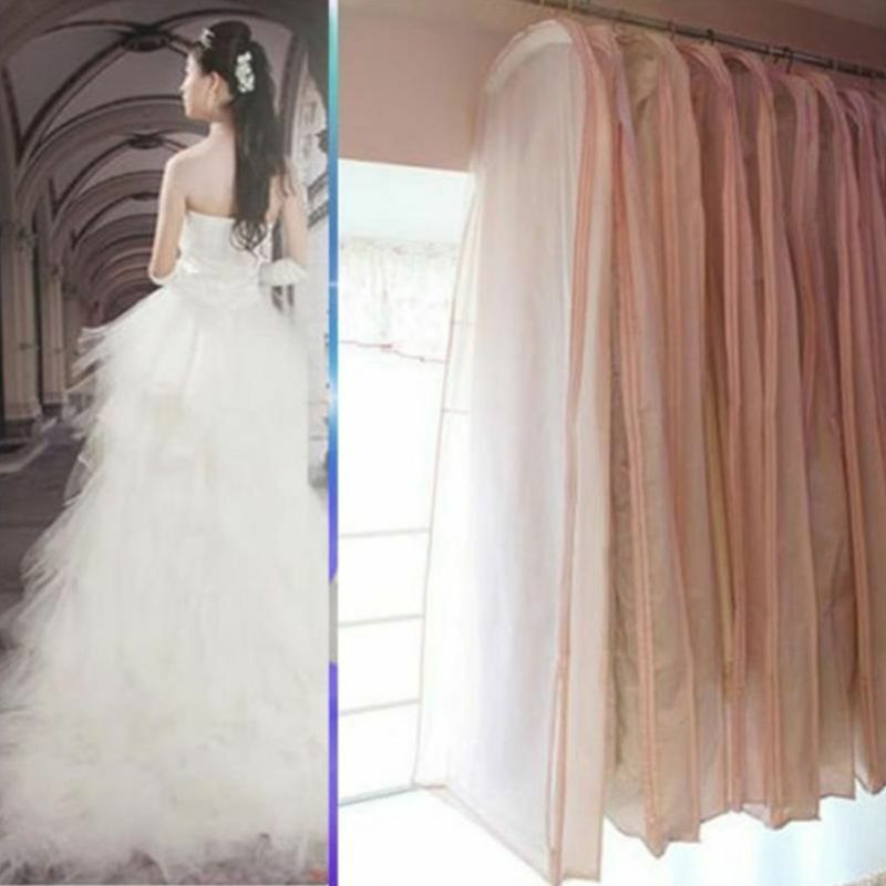 150 سنتيمتر كبير غير المنسوجة النسيج فستان الزفاف ثوب مسائي الغبار غطاء الزفاف انخفاض الشحن