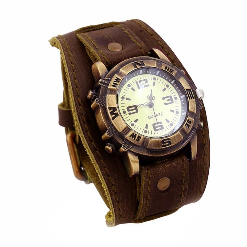 ساعة كوارتز دقيقة فو حلقة من جلد فو حزام من الجلد دقيقة كوارتز ساعة اليد ساعة اليد للعمل