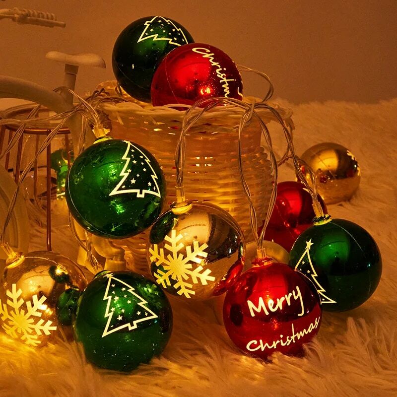 LED شجرة عيد الميلاد الحلي ، أضواء الجنية ، إضاءة البطارية ، الزفاف ، السنة الجديدة ، عطلة الديكور ، 1.5 متر ، 3m
