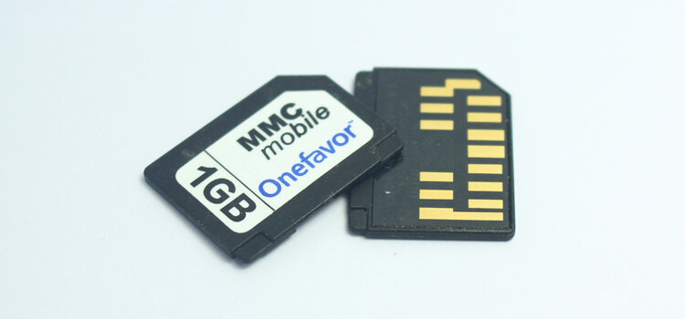 Onefavor RS MMC بطاقة 13pin صف مزدوج MMC بطاقة الذاكرة 128MB 256MB 512MB 1GB 2GB MultiMediaCard RS-MMC
