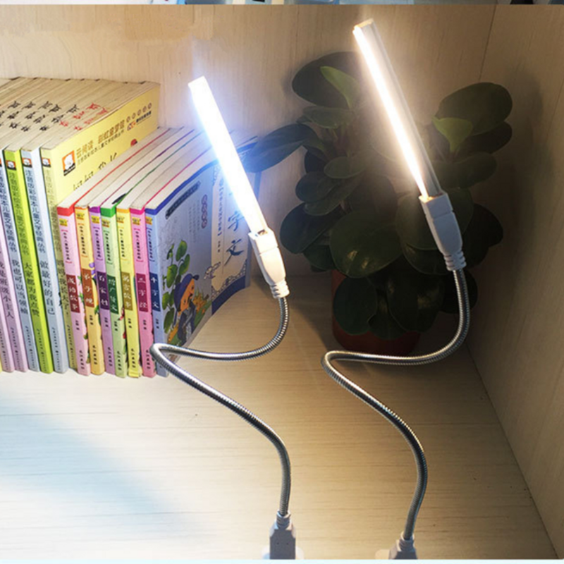LED كتاب ضوء USB القراءة مصباح طاولة صغيرة مصباح محمول مكتب ضوء 3 8 12 24 المصابيح دراسة ضوء ل قوة البنك الكمبيوتر المحمول 5 فولت