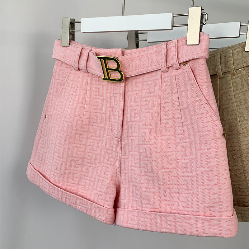 5 ألوان للخيار الوردي الملمس غسلها الدنيم السراويل للنساء مع حزام نمط غير رسمي جودة الجينز بنطلون