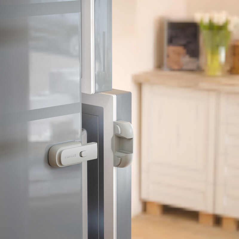 EUDEMON سلامة الطفل الثلاجة قفل باب واحد الثلاجة الباب سدادة حماية الطفل الاطفال سلامة الرعاية الفريزر قفل