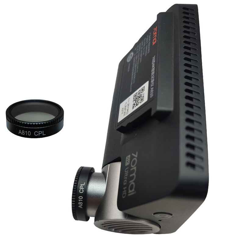 التعميم الاستقطاب تصفية غطاء Lens ، سيارة DVR كاميرا ، 70mai A810 داش كام ، 1 قطعة