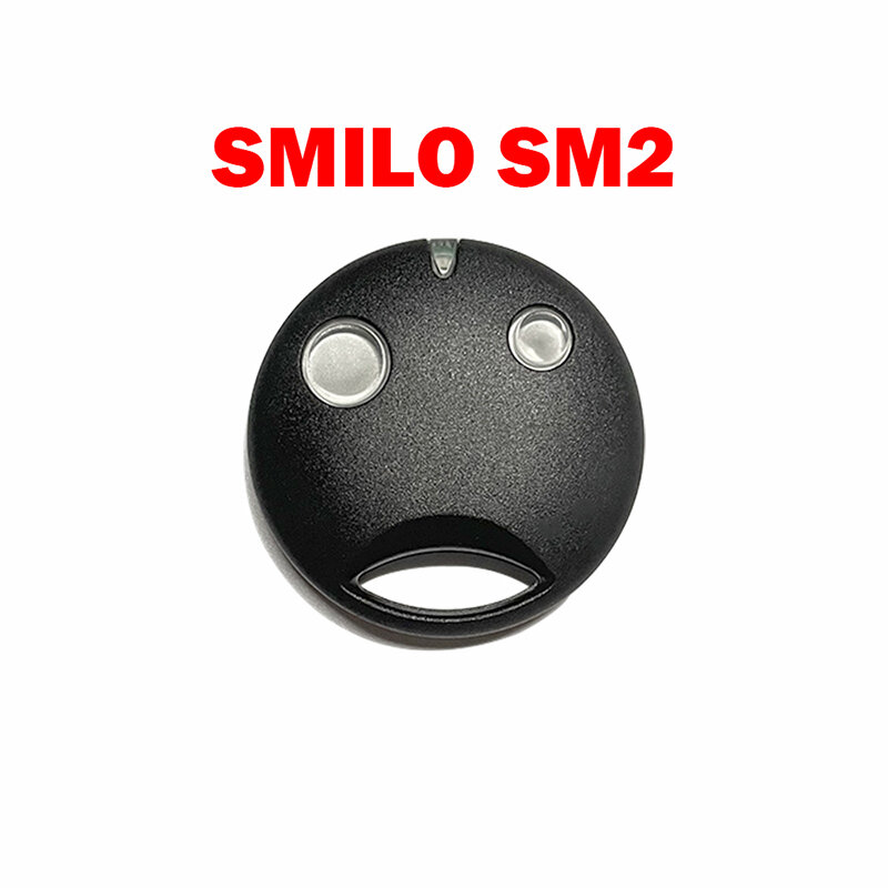 2 قطعة NICE SMILO SM2 SM4 جهاز التحكم عن بعد لفتح باب المرآب رمز المتداول 433.92 ميجا هرتز ميدالية مفاتيح التحكم في باب الجراج الكهربائية 2 زر