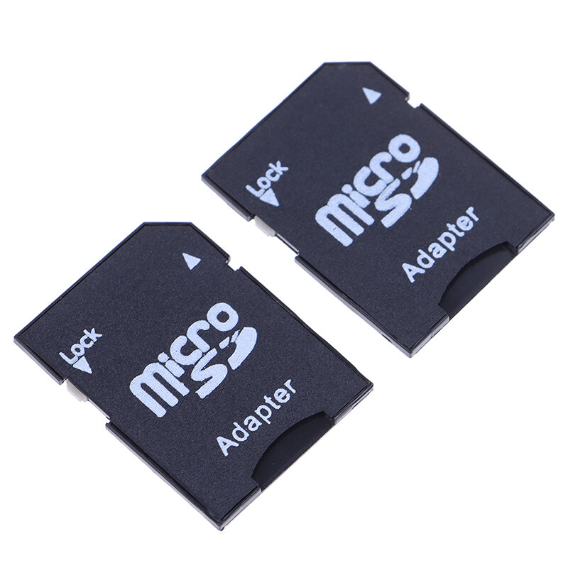 10 قطعة مايكرو SD TransFlash TF إلى SD SDHC بطاقة الذاكرة محول محول الهواتف اللوحي ذاكرة عصا للكمبيوتر التخزين الداخلي