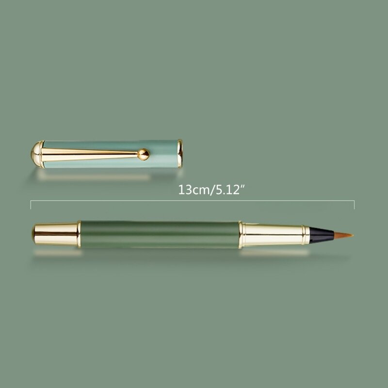 Y1UB قلم فرشاة الحبر الصيني قلم الخط أقلام حروف اليد لكتابة المجلات