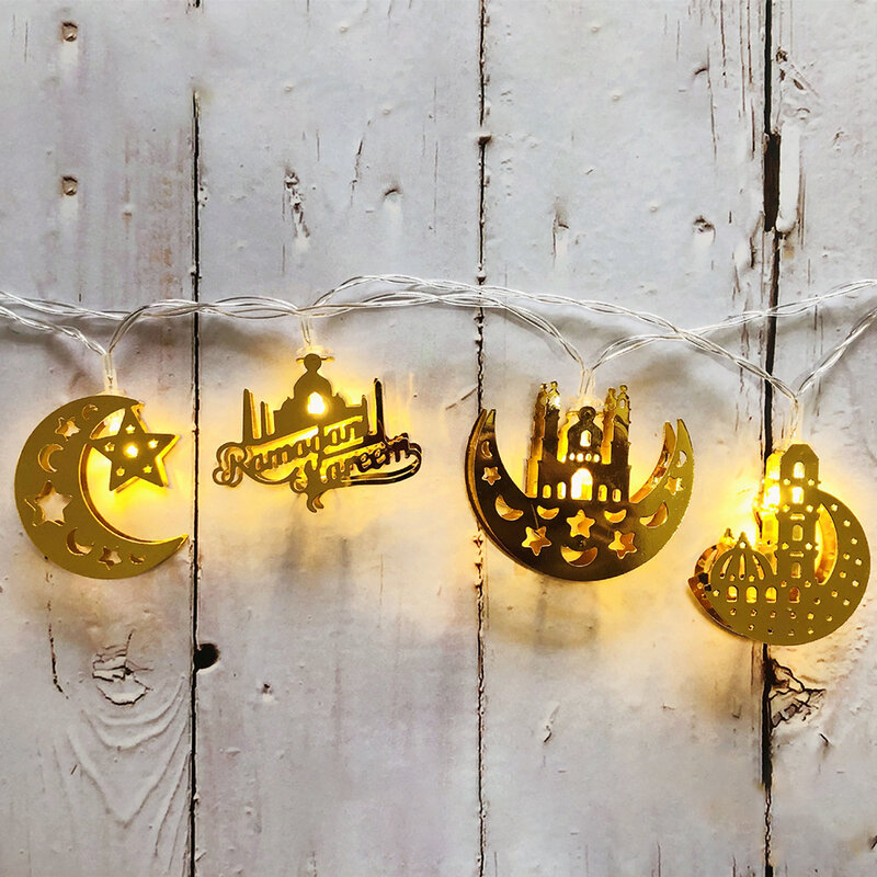 أضواء LED على شكل قمر لمهرجان العيد ، رمضان الإسلامي ، ، ، من من من m