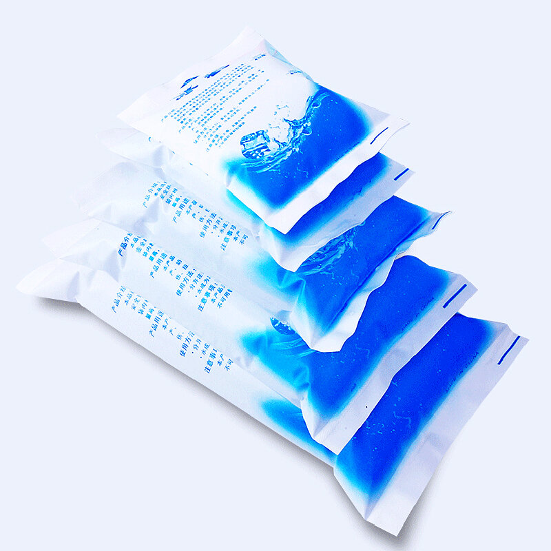 10 قطعة قابلة لإعادة الاستخدام كيس الثلج حقن المياه الجليد برودة حقيبة الألم الباردة ضغط المشروبات الثلاجة الغذاء إبقاء الطازجة هلام حزمة الجليد الجاف