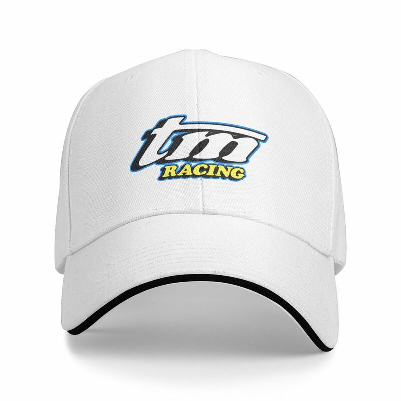 تي إم سباق قبعة بيسبول للرجال ، قبعة سائق شاحنة مع شعار ، قبعات الموضة للأب