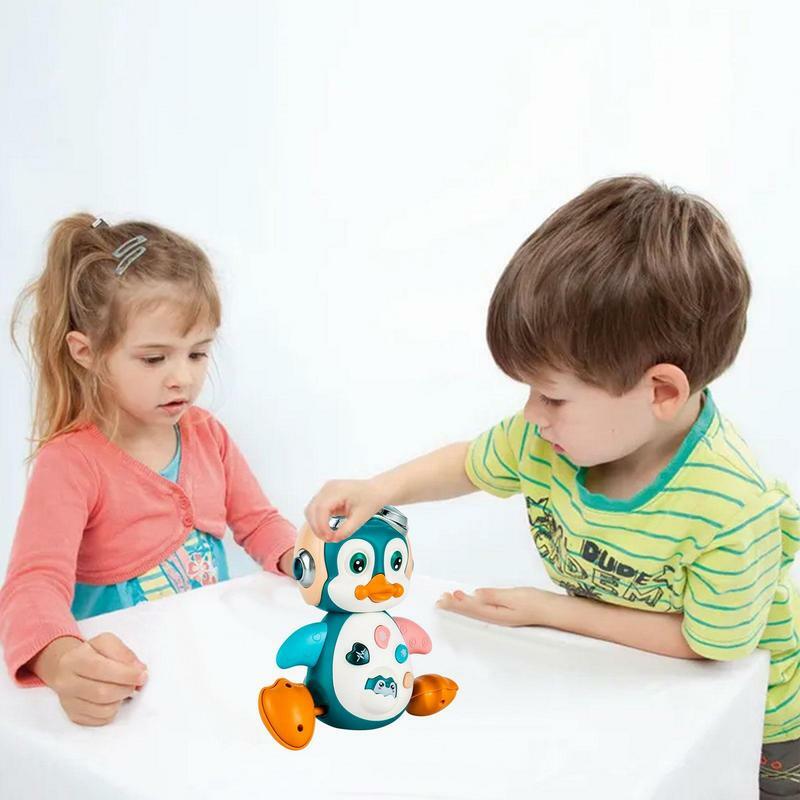 لعب الزحف تتحرك البطريق لعب للطفل التعلم المبكر التفاعلية الزحف اللعب للتعليم مرحلة ما قبل المدرسة تطوير الاطفال