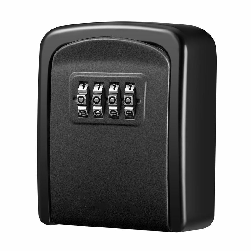 الذكية رمز كلمة السر مفتاح قفل صندوق تخزين مفتاح الحائط مفتاح صندوق الأمان مقاوم للماء في الهواء الطلق Keybox 4 أرقام كلمات السر