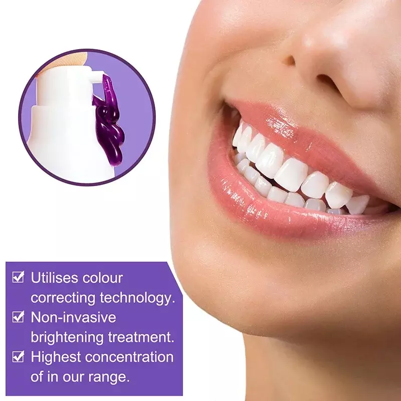 معجون أسنان تبييض أرجواني ، مضاد للحساسية ، يزيل إزالة البقع ، Calculi الأسنان التنفس الطازج ، منتجات العناية بالأسنان