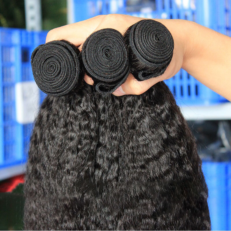 شعر ريمي برازيلي مستقيم هوهو-كينكي ، شعر بشري أسود طبيعي ، ياكي ، 22 "، 24" ، 26 "، 28" ، 30 "، 3 ، 4