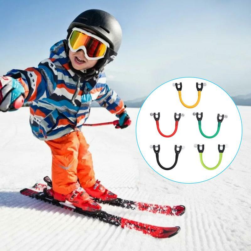 تزلج موصل طرف موصل للمبتدئين والأطفال ، التدريب المعونة ، ممارسة في الهواء الطلق ، الرياضة ، اكسسوارات على الجليد ، الكبار ، الشتاء ، 5 ألوان