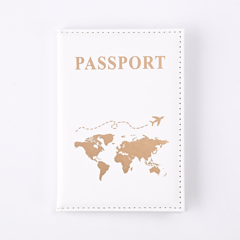 أغطية حامل تذكرة نمط خريطة جواز السفر ، غطاء واقي لجواز السفر ، حامل بطاقة ائتمان الهوية ، إكسسوارات السفر