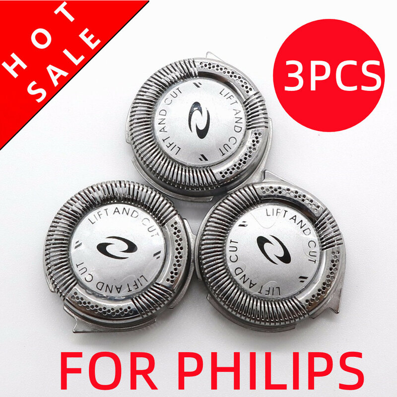 ل Philips3Pcs جديد استبدال رؤساء ماكينة حلاقة Norelco PT720 PT735 PT730 PT737 PT726 PT710 7180XL