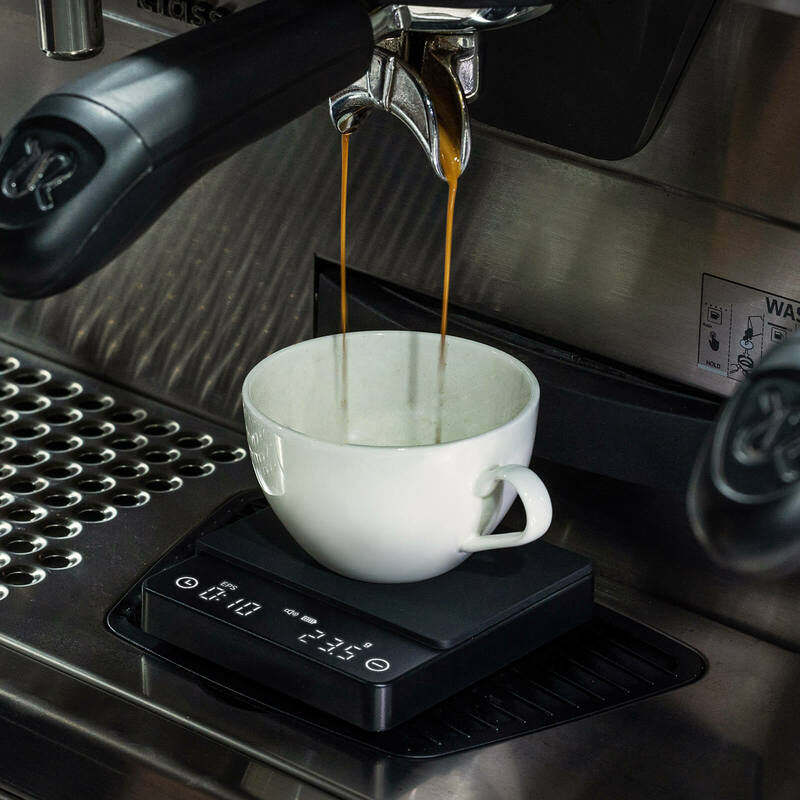 ميزان قهوة رقمي مع توقيت ، مقياس مطبخ صغير ذكي ، اسبريسو مع كاشف ، دقة الوزن ، USB ، 2 كجم ، 0.1g ، هدية ، Tiny2S