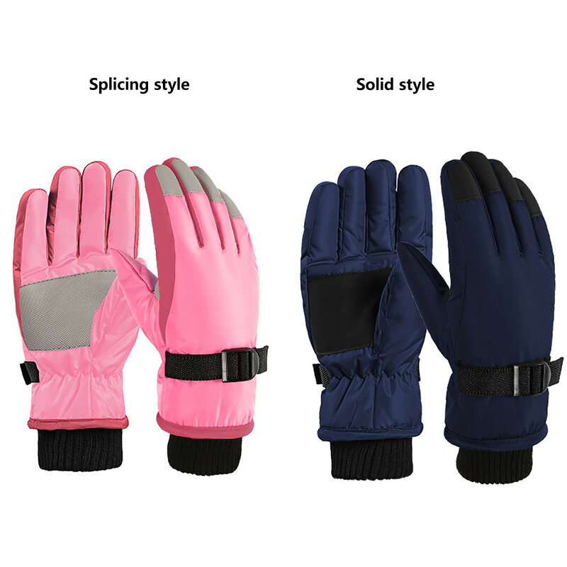 Winter Sports Gloves Adjustable For Boys Warm Girls Children's Windproof And Breathable Winter Winter Workout Gear for Women