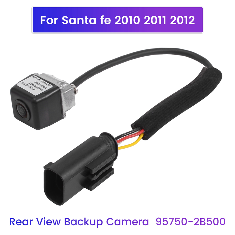 95750-2B500 سيارة كاميرا الرؤية الخلفية عكس بارك مساعدة كاميرا احتياطية لشركة هيونداي سانتا في 2010 2011 2012 / 957502B500