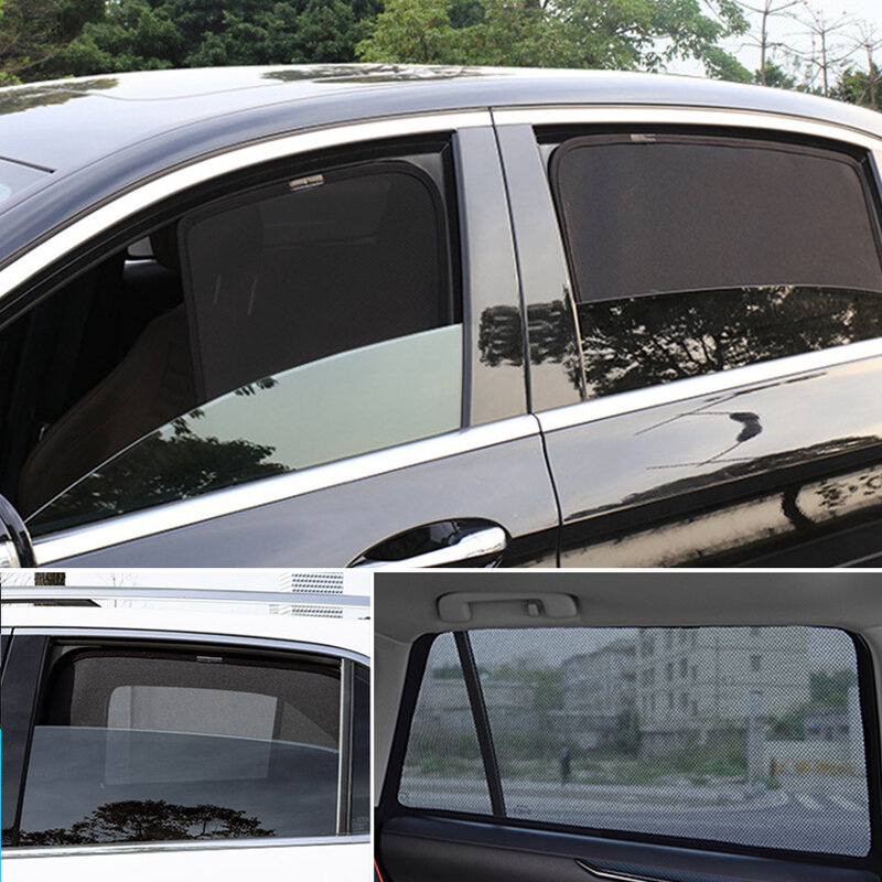 مظلة السيارة المغناطيسية Mazda ، CX5 ، KF ، درع السيارة الأمامي والخلفي ، جانب الستارة ، واقي الشمس لنافذة الطفل