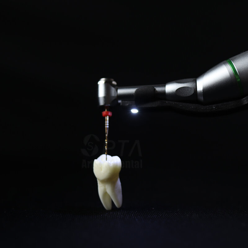 SPTA الأسنان إندو موتور اللاسلكي LED 16:1 كونترا زاوية مع تخفيض رئيس انخفاض سرعة قبضة طب الأسنان علاج إندونسيا