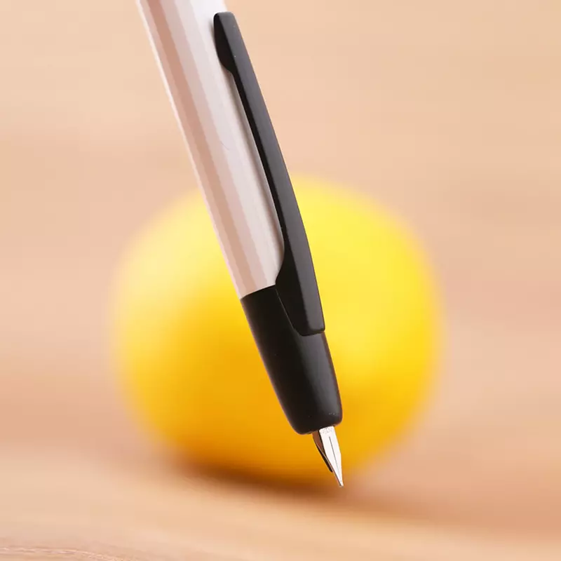 MAJOHN A2 الصحافة نافورة القلم قابل للسحب EF بنك الاستثمار القومي 0.4 مللي متر الراتنج الحبر القلم محول ل offcie اللوازم المدرسية الكتابة أقلام الحبر