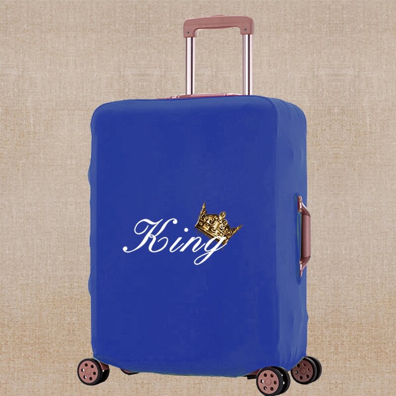 حقيبة سفر الأمتعة غطاء طباعة لمدة 18-32 بوصة عطلة السفر أساسيات اكسسوارات مرونة عربة واقية