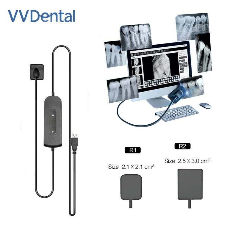 جهاز استشعار الأسنان بالأشعة السينية الرقمية ، جهاز تصوير بالأشعة السينية ، نظام تصوير داخل الفم ، صورة عالية الدقة ، أداة طب الأسنان ، VVDental