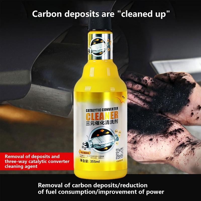 منظف تحويل السيارات الحفاز ، عامل تنظيف نظام الوقود والعادم ، منظف تعزيز المحرك ، 355 مللي