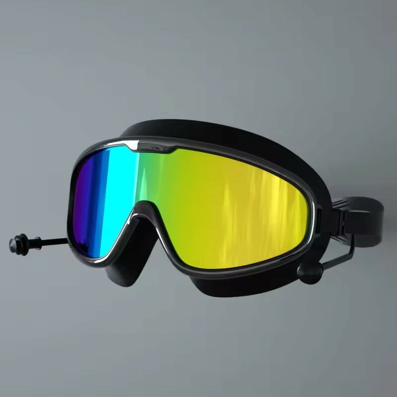 نظارات سباحة عالية الوضوح للبالغين ، نظارات غوص ، مقاومة للماء ، مضادة للضباب ، نظارات سباحة