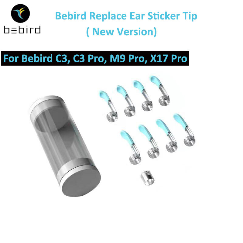 طقم أدوات لإزالة شمع الأذن من Bebird R1 ، R3 ، T15 نوت 3 Pro Tip X3