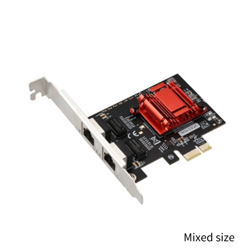 PCIe Network Card Gigabit Ethernet Network Adapter RJ45 يدعم Windows Lin