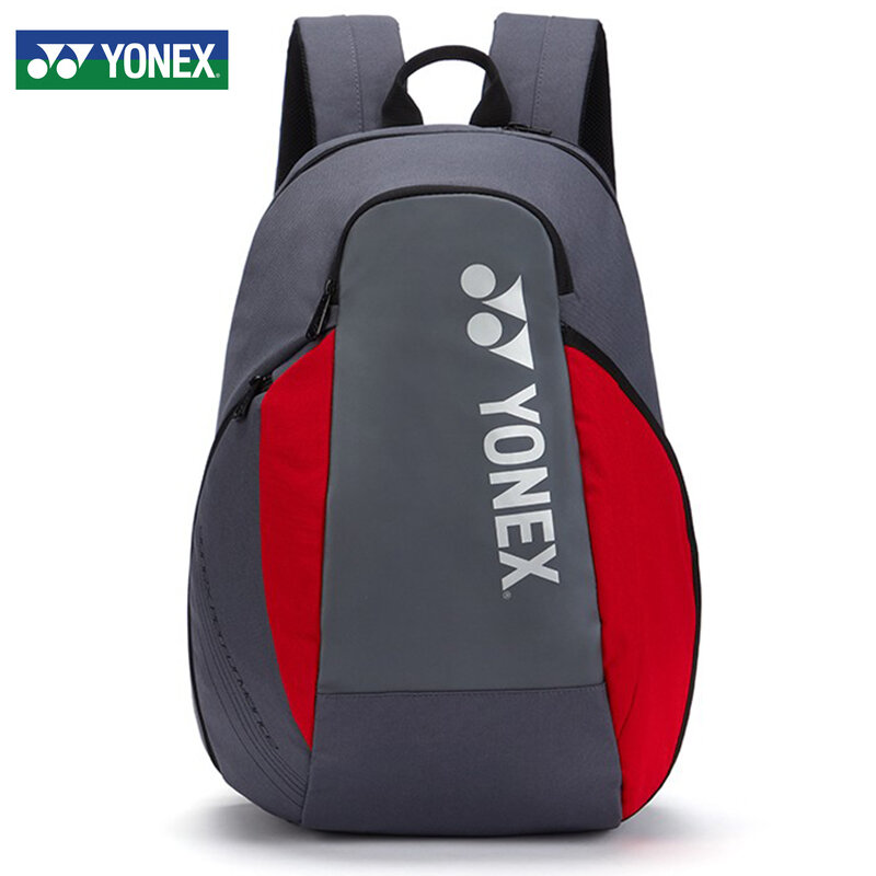 Yonex-حقيبة ظهر حقيقية سلسلة Pro للرجال والنساء ، حقيبة رياضية احترافية تنس الريشة ، مقصورة الأحذية ، تحمل ما يصل إلى 3 مضارب