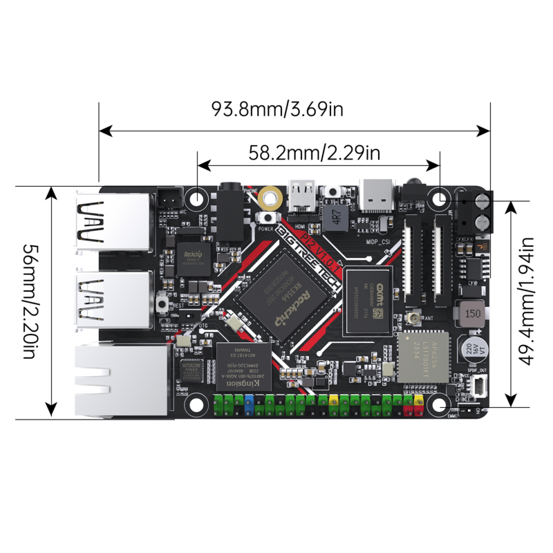 كوبي 2 RK3566 رباعي النواة ، ذاكرة رام 2 جيجابايت ، ذاكرة روم 32 جيجابايت ، G aspberry ، واي فاي ، 40 دبوس ، GPIO VS ، rpi للكماشة ، أجزاء طابعة ثلاثية الأبعاد ، تصنعها بنفسك
