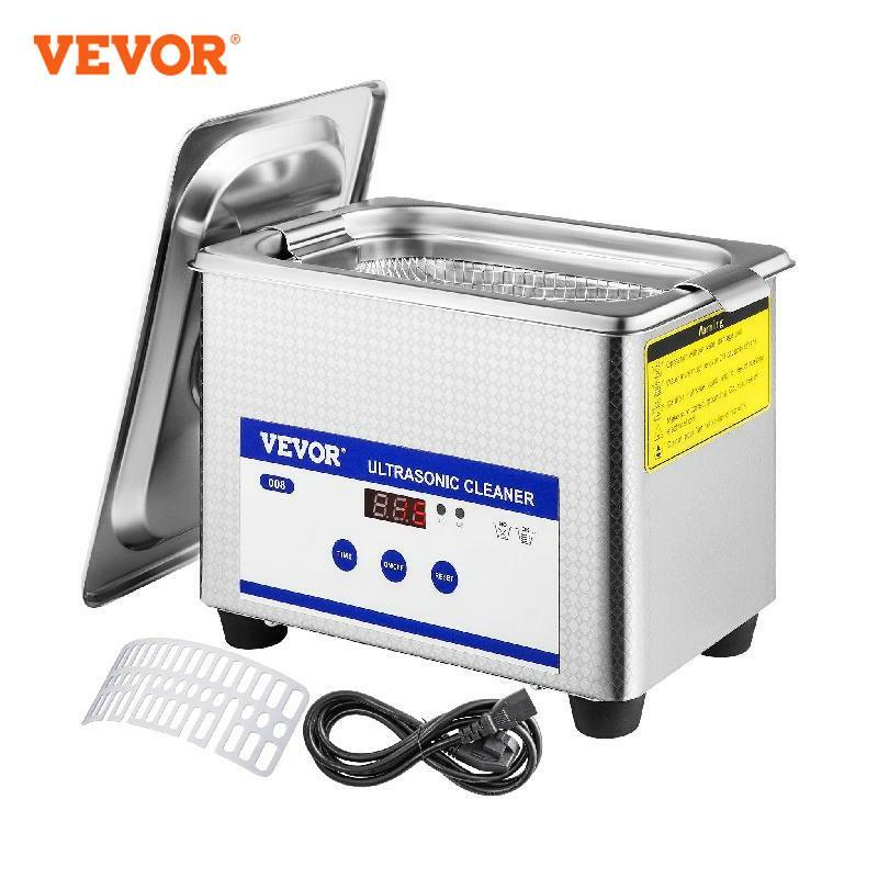 VEVOR 800 مللي بالموجات فوق الصوتية الأنظف المحمولة غسالة 35 واط غسالة صحون صغيرة Lave-أطباق الموجات فوق الصوتية حمام سونيك للأجهزة المنزلية