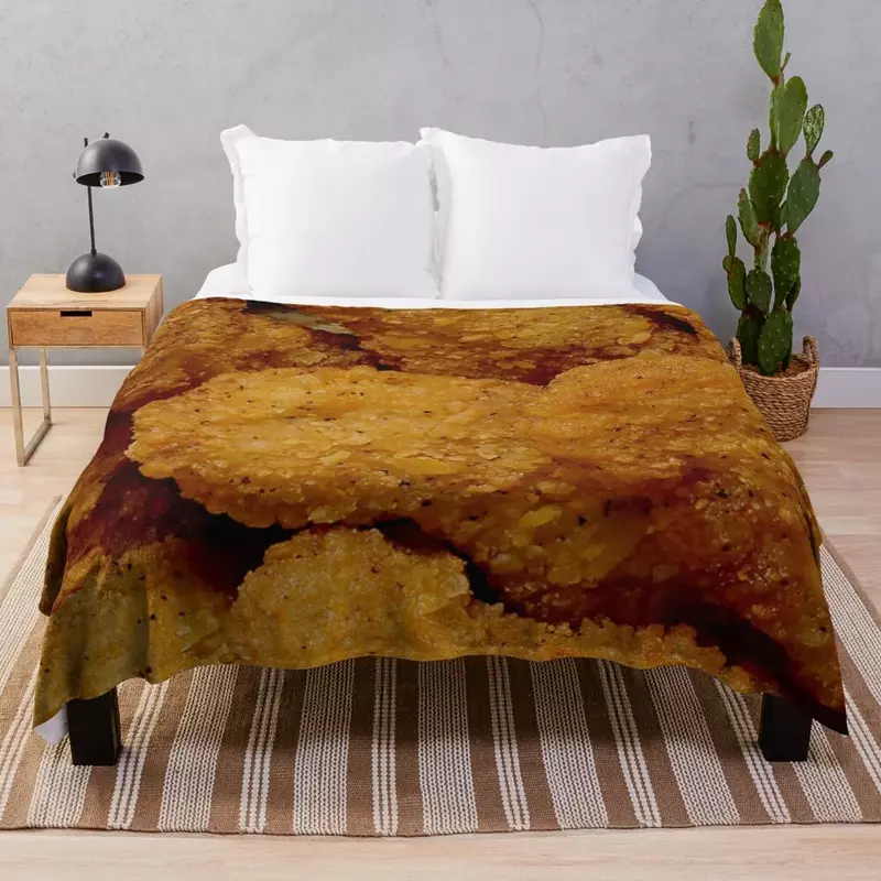 شذرات الدجاج-بطانية رمي ، بطانيات سرير الزخرفية