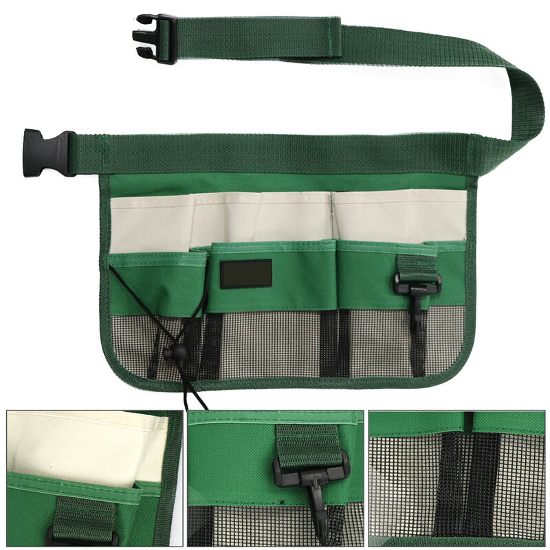 أكسفورد القماش المنزل تنظيف مطعم الخصر أداة حقيبة قابل للتعديل حزام Oganizer المئزر متعددة جيوب متعددة الوظائف كهربائي