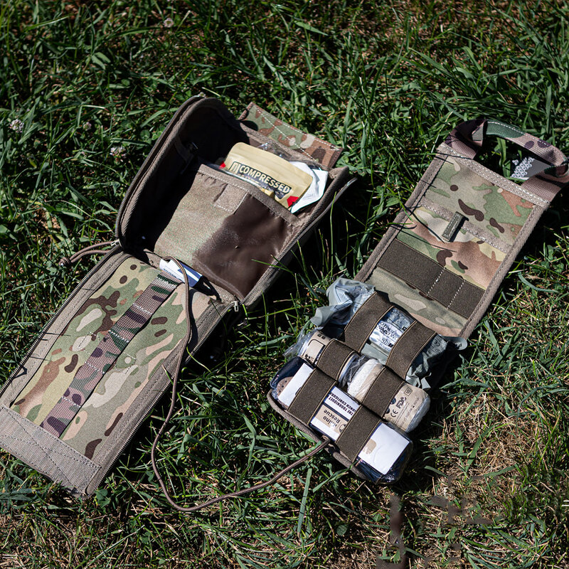 الكركدن الإنقاذ IFAK الحقيبة عدة الصدمة العسكرية بقاء في حالات الطوارئ في الهواء الطلق مجموعة الإسعافات الأولية التكتيكية للتخييم عدة طبية