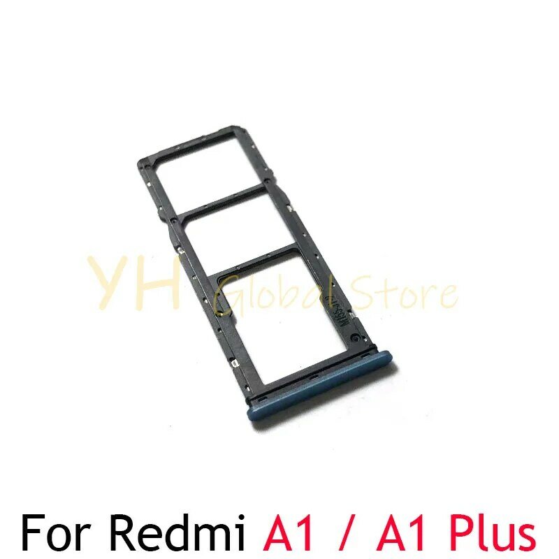 حامل درج فتحة بطاقة Sim ، قطع غيار إصلاح لـ siaomi Redmi ، A1 ، A1 ، A2 ، A2 ، Plus