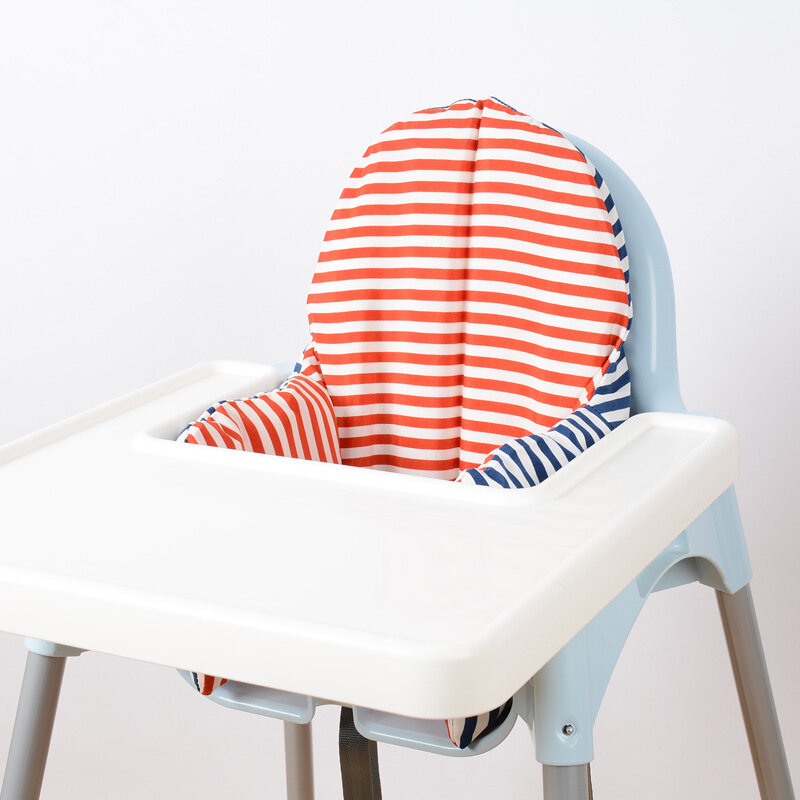 كرسي عالٍ للأطفال وسادة نفخ غطاء مقعد عالي وسادة عكسها دعم وسادة لارتفاع كرسي غطاء Wipeable سهلة التنظيف