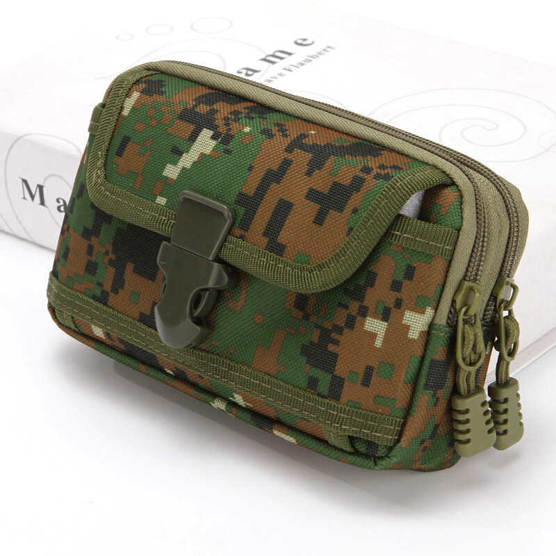 في الهواء الطلق الهاتف المحمول الحقيبة العسكرية جيب صغير التكتيكية مول الحقيبة حزام الخصر حقيبة ل 7 ''الهاتف الصيد السفر التخييم أكياس